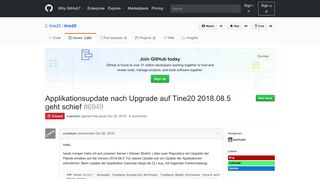 
                            1. Applikationsupdate nach Upgrade auf Tine20 2018.08.5 geht schief ...