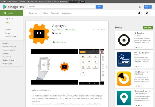 
                            9. Apployed - Apps op Google Play