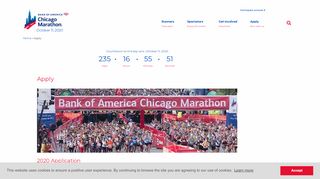 
                            1. Apply - Bank of America Chicago Marathon