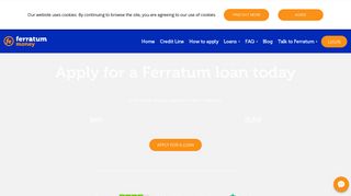 
                            3. Apply for a Ferratum loan today | ferratum.co.nz