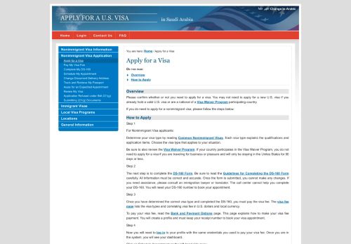 
                            4. Apply for a U.S. Visa | Apply for a Visa - Saudi Arabia  ...