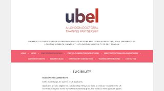 
                            9. Apply for an ESRC Studentship - UBEL DTP