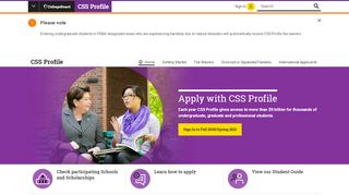 
                            12. Apply for College Financial Aid – CSS Profile – The ...