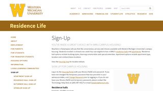 
                            6. Apply for housing - Sign-Up | Residence Life | Western Michigan ...