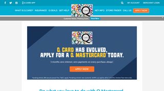 
                            2. Apply for Q-Mastercard - Q Card