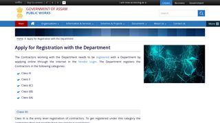 
                            11. Apply for Registration with the Department | Public ... - assam pwd