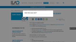 
                            9. Apply for SSI and SSDI at a local social security office | Illinois Legal ...