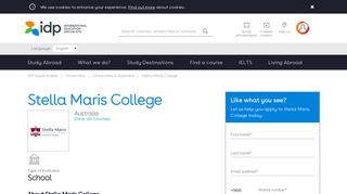 
                            12. Apply for Stella Maris College Australia | IDP Saudi Arabia - IDP USA