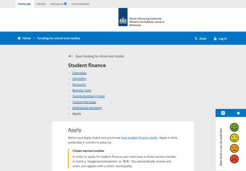 
                            9. Apply for study finance- DUO for individuals