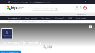 
                            9. Apply for Swansea University United Kingdom | IDP Nepal - IDP USA