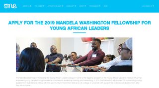 
                            7. Apply for the 2019 Mandela Washington Fellowship for Young ...