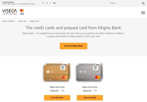 
                            11. Apply for the Migros Bank credit card that is right for you | Viseca Card ...