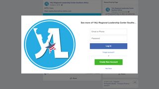 
                            12. APPLY here:... - YALI Regional Leadership Center Southern Africa ...