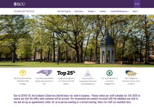 
                            8. Apply Landing Page - East Carolina University