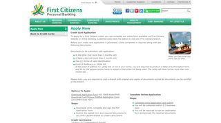 
                            3. Apply Now - First Citizens