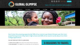 
                            4. Apply Now – Global Glimpse - Learn How To Get Started Today!