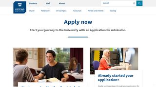 
                            8. Apply now - The University of Auckland