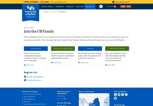 
                            5. Apply Now - University at Buffalo