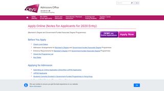 
                            10. Apply Online - City University of Hong Kong