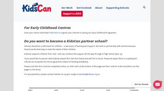 
                            13. Apply online for support | KidsCan