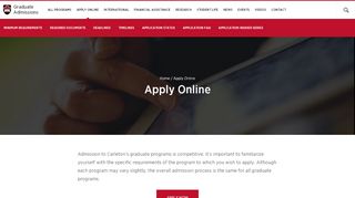 
                            9. Apply Online | Graduate Admissions