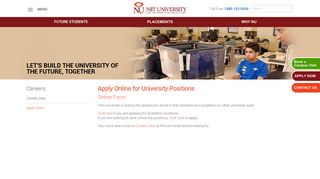 
                            7. Apply Online - NIIT University