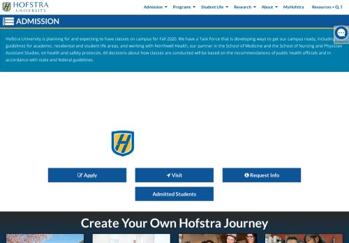 
                            2. Apply to Hofstra | Admission | Hofstra | New York - Hofstra University