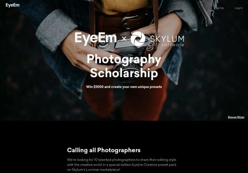 
                            13. Apply to Skylum Photography Scholarship - EyeEm