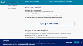 
                            5. Apply to the MSW Program - JACSW - Jane Addams ...