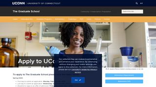 
                            10. Apply to UConn | The Graduate School - UConn Grad School