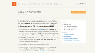 
                            1. Apply to Y Combinator