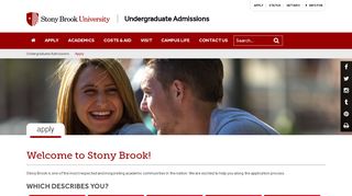 
                            4. Apply | Undergraduate Admissions - Stony Brook University