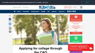 
                            9. Applying for college through the CAO - SpunOut.ie - Ireland's Youth ...