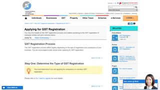 
                            11. Applying for GST Registration - IRAS