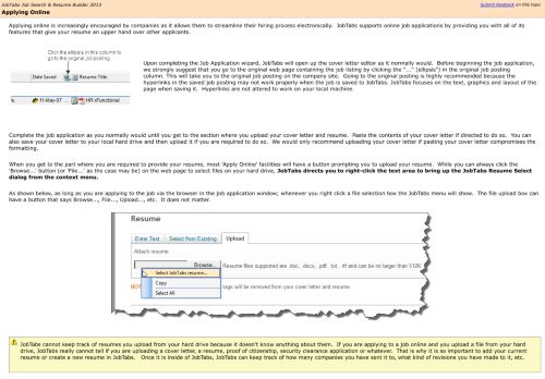 
                            4. Applying Online - JobTabs