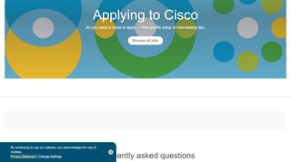 
                            13. Applying to Cisco | Cisco Careers - Cisco