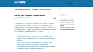 
                            7. Applying to the Credentials Evaluation Service – CGFNS ...