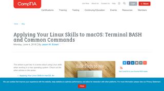 
                            13. Applying Your Linux Skills to macOS: Terminal BASH and Common ...