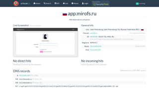 
                            10. app.mirofs.ru - urlscan.io