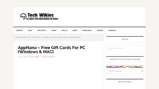 
                            6. AppNana – Free Gift Cards For PC (Windows & MAC) | ...