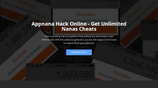 
                            9. Appnana Hack - Get Unlimited Nanas and No Referral Codes Cheats ...