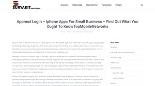 
                            9. Appnext Login – Iphone Apps For Small Business – Find Out What ...