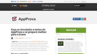 
                            11. AppProva | Download | TechTudo