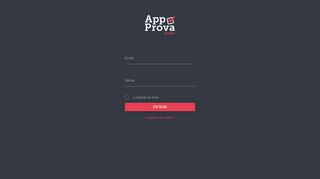 
                            2. AppProva Professor - Login Professores