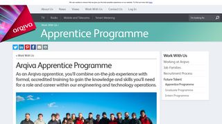 
                            4. Apprentice Programme - Arqiva