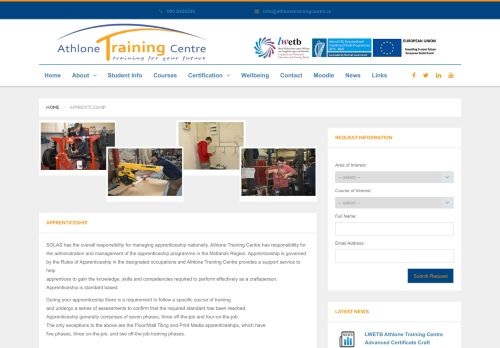 
                            7. Apprenticeship - Athlone Training Centre - Garrycastle Athlone Co ...