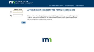 
                            9. Apprenticeship Minnesota Web Portal for Sponsors