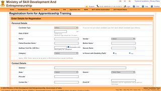 
                            12. Apprenticeship Training Registration