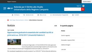 
                            9. Approvazione graduatoria assestata dei candidati iscritti ai primi anni ...