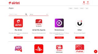 
                            5. Apps - airtel bd